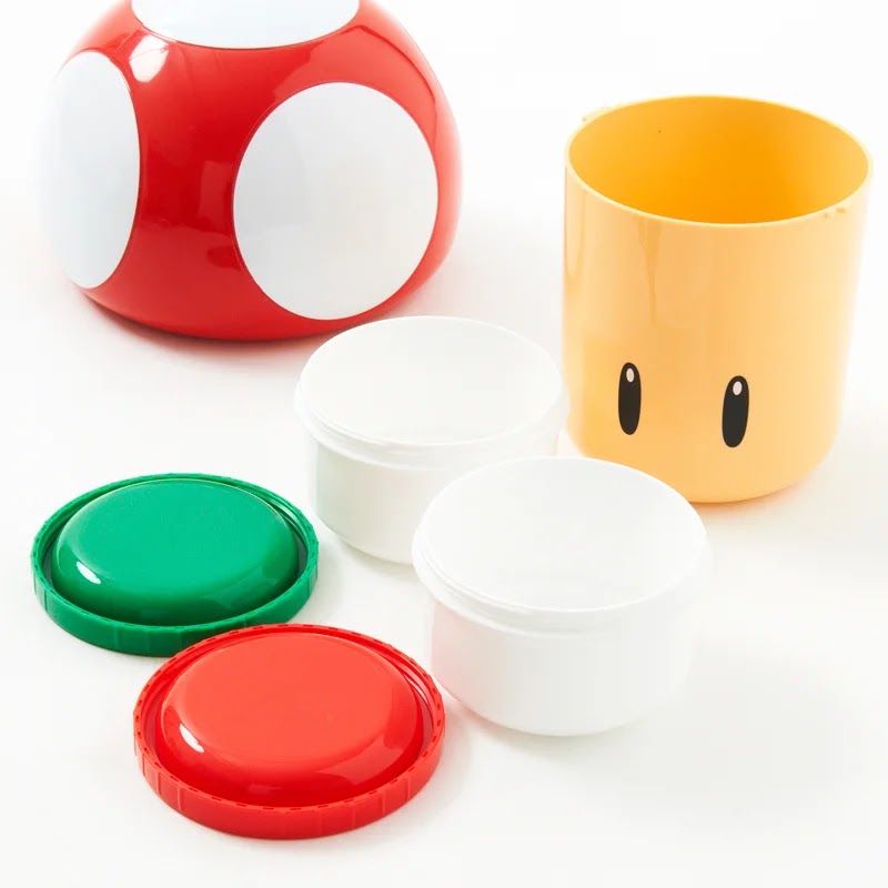 Super Mario Super Kinoko Lunch Box 1 up Green Mushroom
