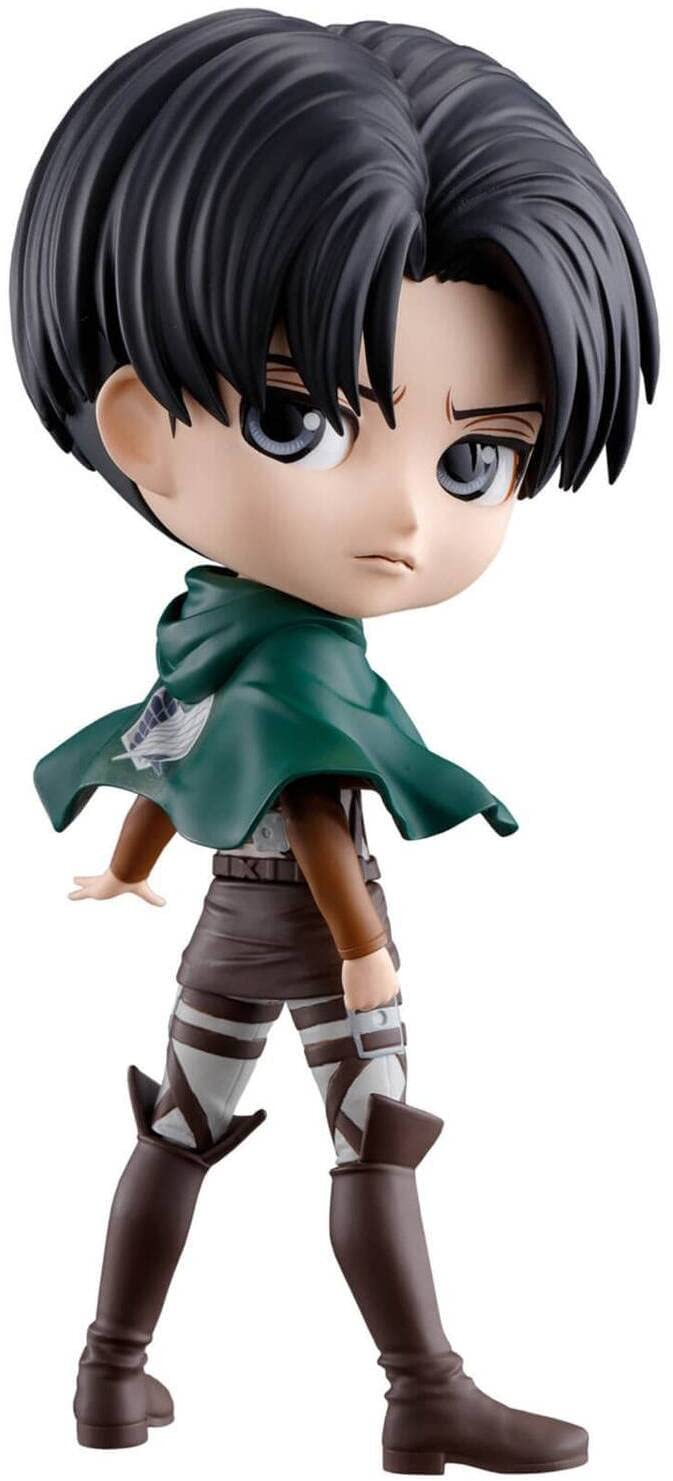 Attack On Titan Levi Ackermann Q Posket Figur Bandai