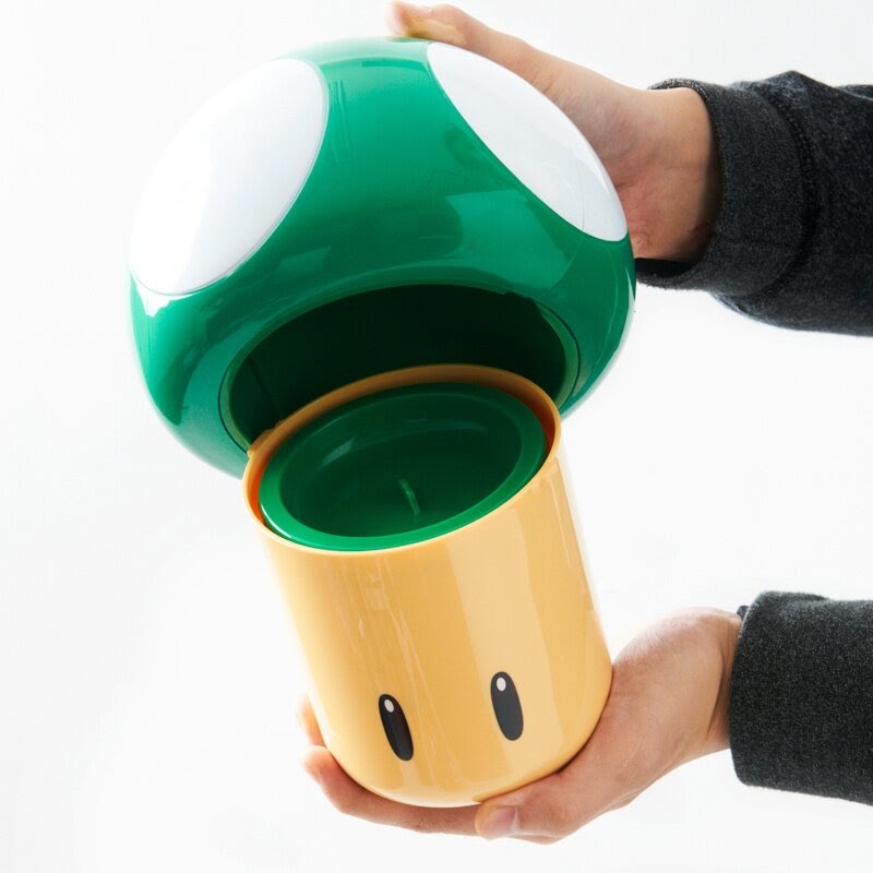 Super Mario Super Kinoko Lunch Box 1 up Green Mushroom