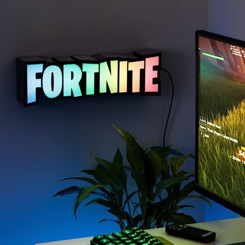 Fortnite Logo LED RGB-Lampe