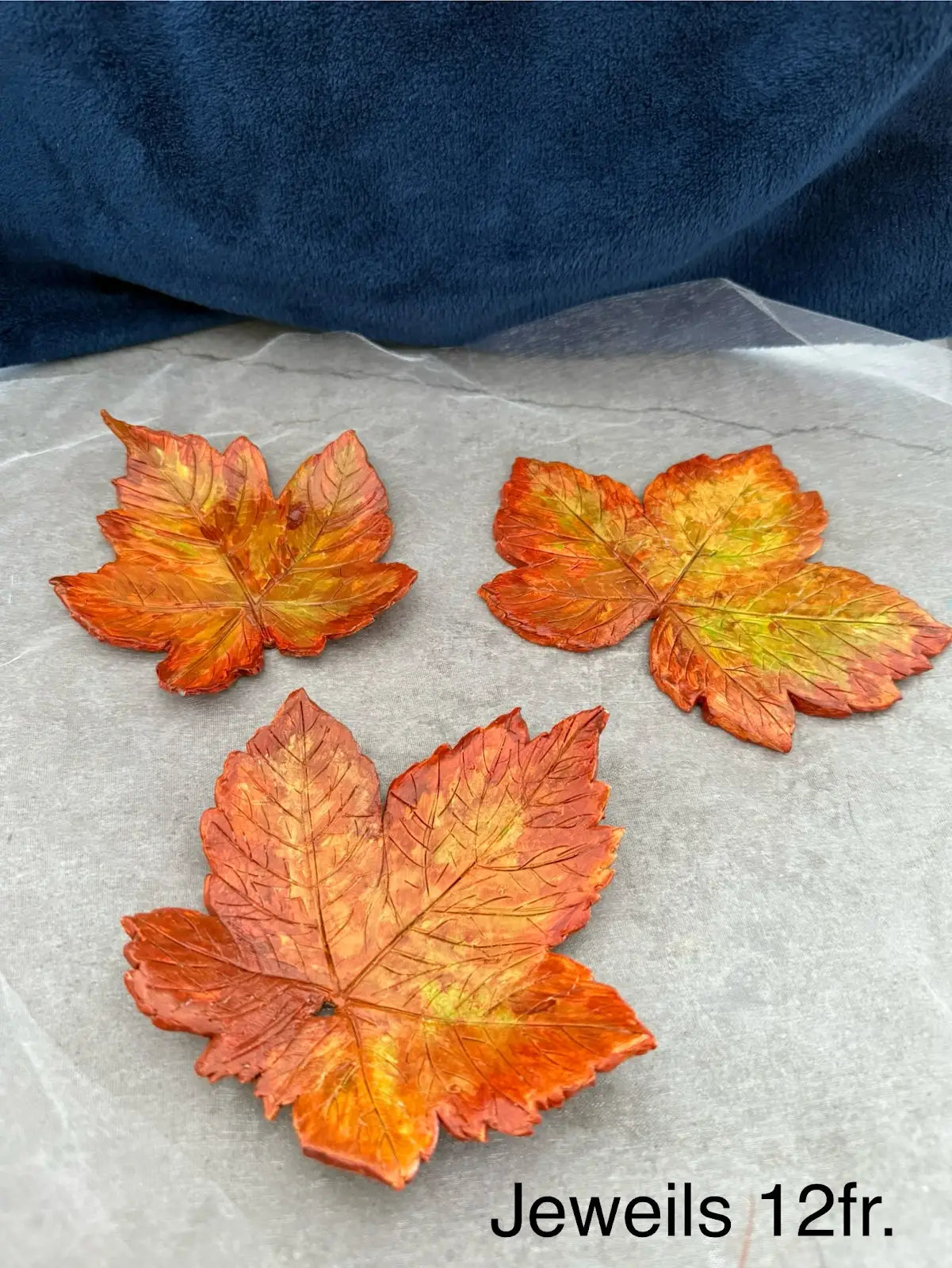 Bunte Blätter Dekoschale