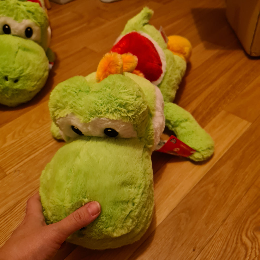 Super Mario Yoshi Fluffy Big Plush Taito